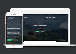 響應(yīng)式國外旅游套餐預(yù)定網(wǎng)站HTML5模板-HTML5模板
