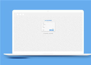 藍(lán)色企業(yè)網(wǎng)站后臺(tái)登錄html5模板下載-HTML5模板
