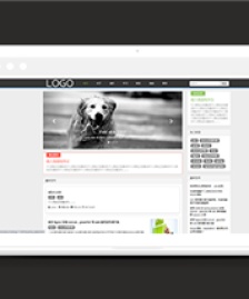 黑色程序員技術(shù)交流個人博客網(wǎng)站模板-HTML5模板