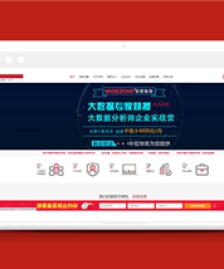紅色網(wǎng)絡(luò)在線課程教育培訓機構(gòu)網(wǎng)站模板