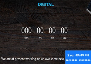 digital扁平干凈單頁精美背景圖片響應(yīng)式web網(wǎng)站模板-手機(jī)模板