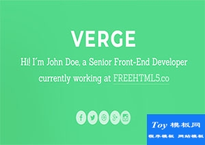 verge具有視差sass構(gòu)建響應(yīng)式網(wǎng)站模板-HTML5模板