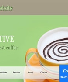 active米色背景色淺綠色標題全站點多頁網(wǎng)站模板