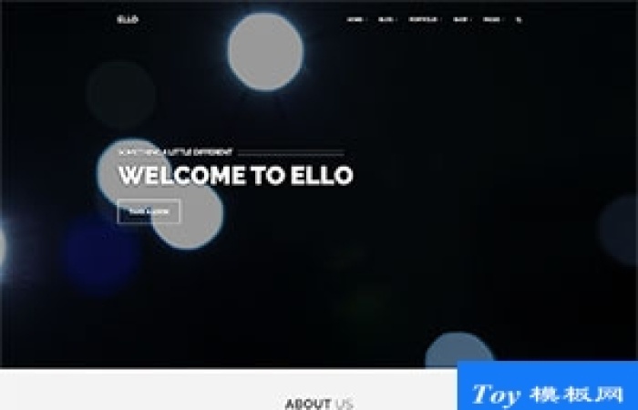 ELLO網(wǎng)站建設(shè)公司響應(yīng)式網(wǎng)站模板-Toy模板網(wǎng)編號17990