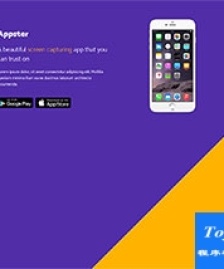 css3斜紋Appster公司開發(fā)官網(wǎng)模板