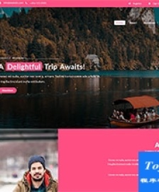 自由行Trips響應(yīng)式旅游網(wǎng)站模板