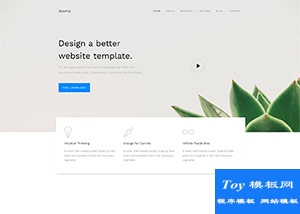 clean Design廣告公司html5模板-HTML5模板