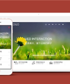 紅色自適應(yīng)互聯(lián)網(wǎng)科技公司網(wǎng)站模板-HTML5模板