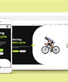 HTML5黑色自行車網(wǎng)上商城模板下載