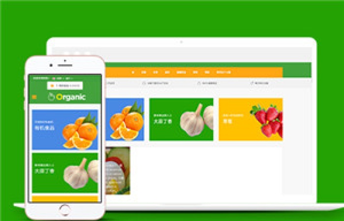 適合水果蔬菜銷售商城HTML5網(wǎng)站模板-Toy模板網(wǎng)編號15253