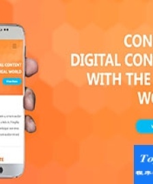 LITE黃色UI大氣響應(yīng)移動手機app單頁網(wǎng)站模板