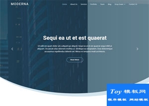 IT科技公司響應(yīng)式整站網(wǎng)站模板-HTML5模板