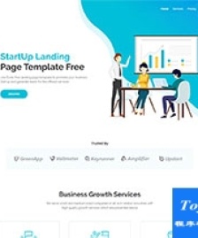 evolo商務(wù)初創(chuàng)公司登陸頁bootstrap模板
