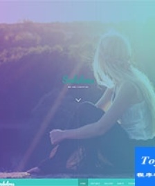 大圖背景全屏圖庫photo網(wǎng)頁模板-HTML5模板