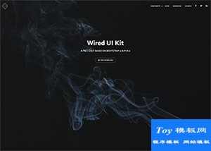 bootstrap4 UI Kit前端框架網(wǎng)頁(yè)模板-HTML5模板