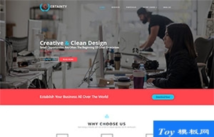 UI / UX Designer作品案例展示模板-Toy模板網(wǎng)編號19031