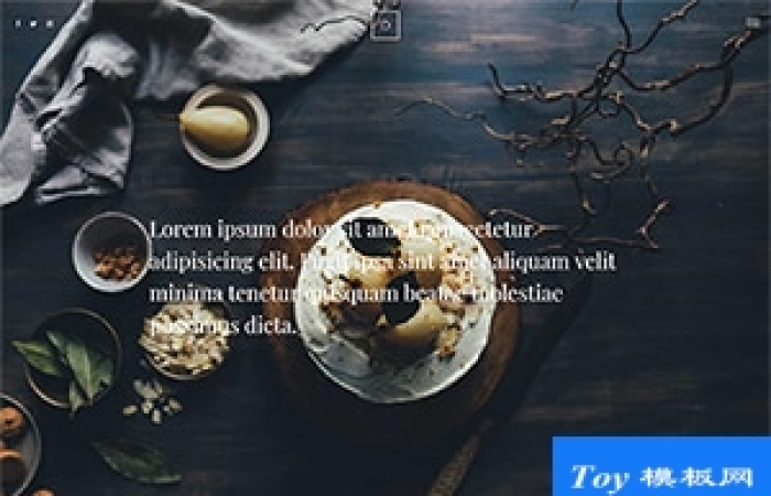 Diner高端品質(zhì)西餐廳響應(yīng)式網(wǎng)站模板-Toy模板網(wǎng)編號(hào)19291
