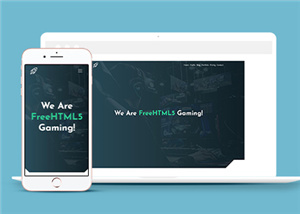 精簡大氣VR游戲機單頁響應(yīng)式網(wǎng)站模板-HTML5模板