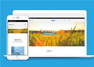 響應式醫(yī)療機構(gòu)類企業(yè)前端CMS模板下載-前端模板