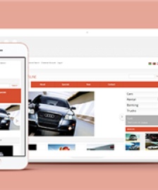 簡(jiǎn)約精品汽車用品網(wǎng)上商城網(wǎng)站模板-HTML5模板