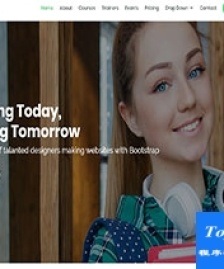 Mentor簡(jiǎn)約創(chuàng)意導(dǎo)師教育bootstarp網(wǎng)站模板-CSS模板