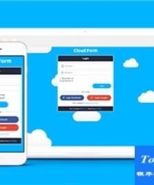 云登錄login form網(wǎng)站模板