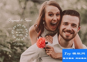 Wedding結(jié)婚請(qǐng)柬響應(yīng)式網(wǎng)站模板-HTML5模板