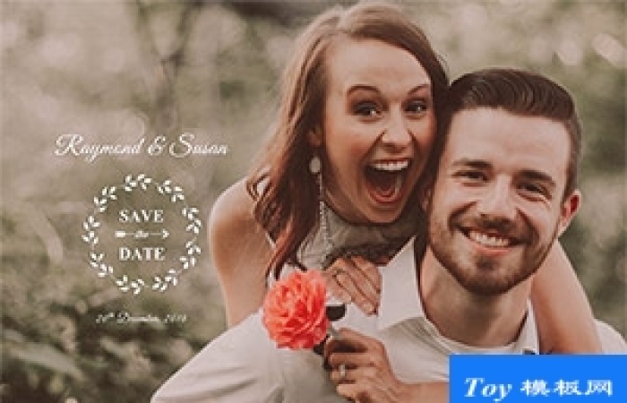 Wedding結(jié)婚請(qǐng)柬響應(yīng)式網(wǎng)站模板-Toy模板網(wǎng)編號(hào)18292
