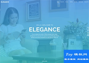 綠色精品漸變色鼠標(biāo)滾輪切換html5企業(yè)模板-HTML5模板