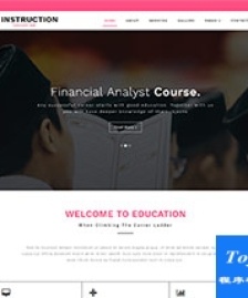 英語在線培訓網(wǎng)課系統(tǒng)html5模板