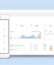 響應(yīng)式Bootstrap管理網(wǎng)站模板