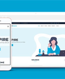 白色軟件企業(yè)HTML5網(wǎng)站模板下載