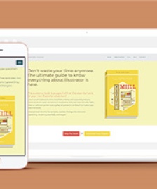 黃色大氣讀書書單推薦HTML5網(wǎng)站模板