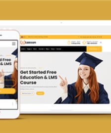 黃色響應(yīng)式網(wǎng)絡(luò)課程教育官網(wǎng)html模板-HTML5模板