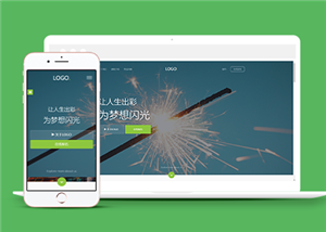 簡(jiǎn)潔寬屏可調(diào)色攝影培訓(xùn)公司網(wǎng)站模板-HTML5模板