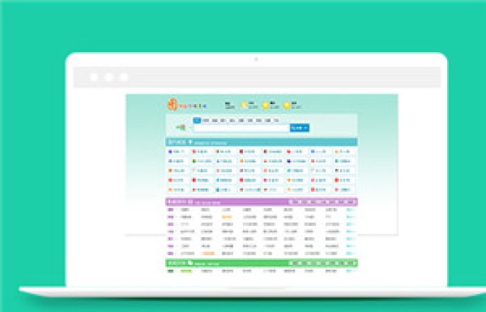 html+css淺藍(lán)色小圖標(biāo)導(dǎo)航網(wǎng)站模板-Toy模板網(wǎng)編號15135