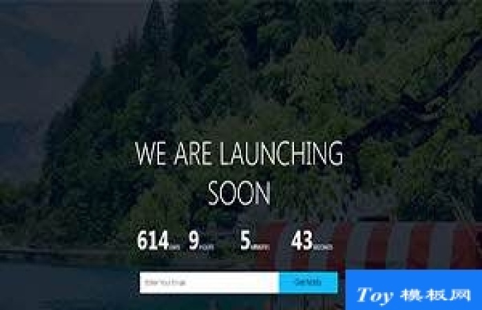 自然風(fēng)光UI背景郵箱搜索引擎web模板下載-Toy模板網(wǎng)編號17713