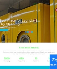 家政服務(wù)公司酒店洗衣工廠網(wǎng)站模板