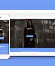 寬屏?xí)r尚女性服裝展示網(wǎng)站模板-HTML5模板