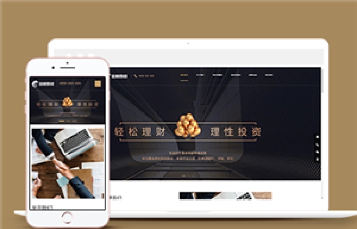 響應(yīng)式理財金融機(jī)構(gòu)類企業(yè)前端CMS模板下載-Toy模板網(wǎng)編號12232