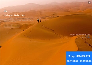 Mini個人主頁寬屏展示網(wǎng)站模板-HTML5模板