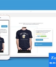 團體T恤定制公司商城bootstrap4模板