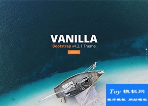 全屏鼠標(biāo)滾動fullpagebootstrap4模板-HTML5模板