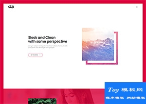 高端戶外廣告?zhèn)髅焦卷憫?yīng)式企業(yè)模板-HTML5模板