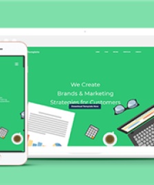 綠色全屏漫畫精品網(wǎng)站建設公司官網(wǎng)模板-HTML5模板