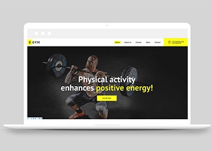 fitness休閑健身房私人定制html首頁網(wǎng)站模板-HTML5模板