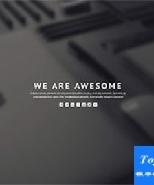 全屏背景design設(shè)計公司bootstrap模板