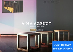 全屏css3精品藝術(shù)設(shè)計工作室html5企業(yè)模板-HTML5模板