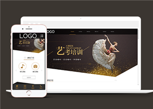 響應(yīng)式藝術(shù)培訓(xùn)機(jī)構(gòu)類企業(yè)前端CMS模板下載-前端模板