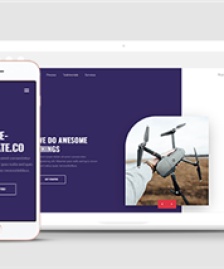 電視電影預(yù)告片門戶網(wǎng)站模板-HTML5模板